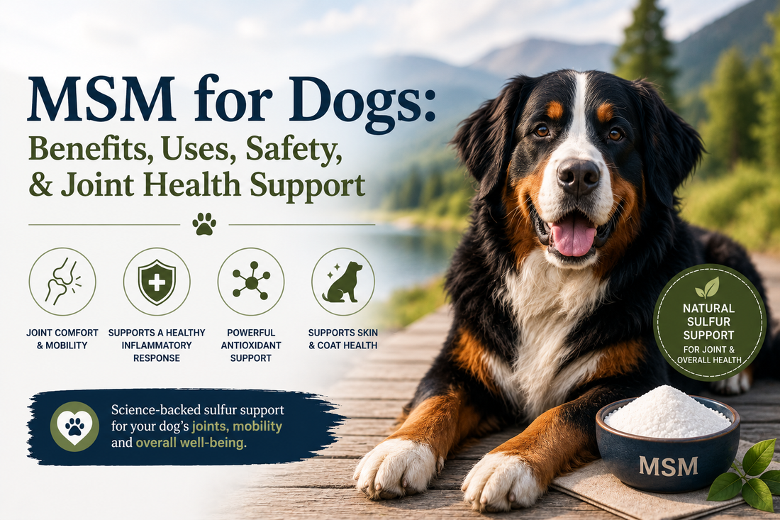MSM for Dogs: Benefits, Uses, Safety, and Joint Health Support