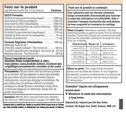 ACTISTATIN - Equine Powder - 1123.92g
