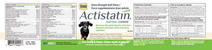 ACTISTATIN - Small Dog Chew - 120 Count