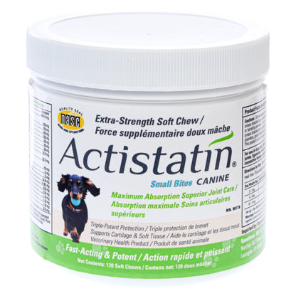 ACTISTATIN - Small Dog Chew - 120 Count
