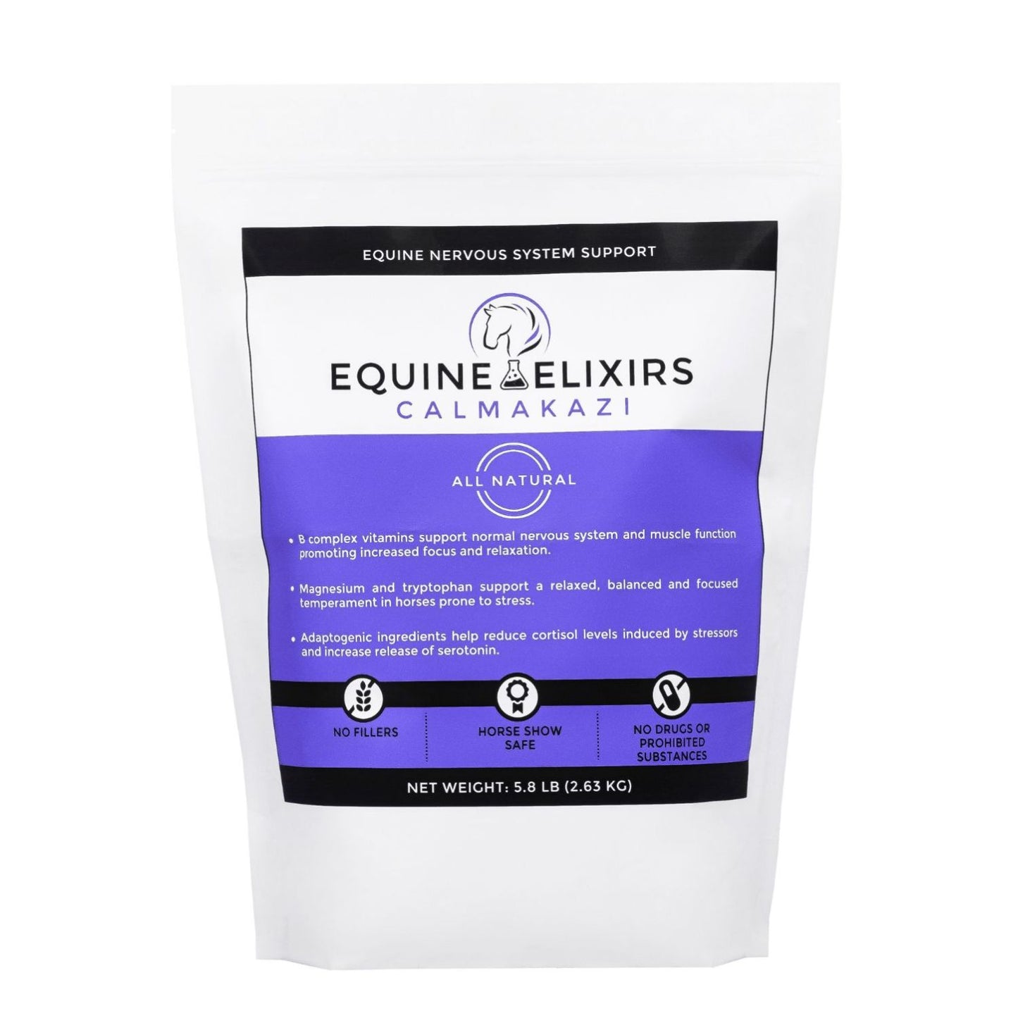 Equine Elixirs CALMAKAZI - Nervous System Support
