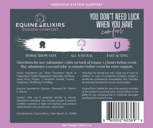 Equine Elixirs - SUDDEN COMFORT