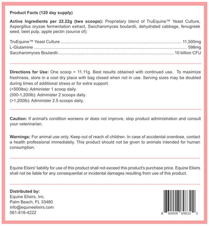 Equine Elixirs SYMBIOTIC - Prebiotic/Probiotic